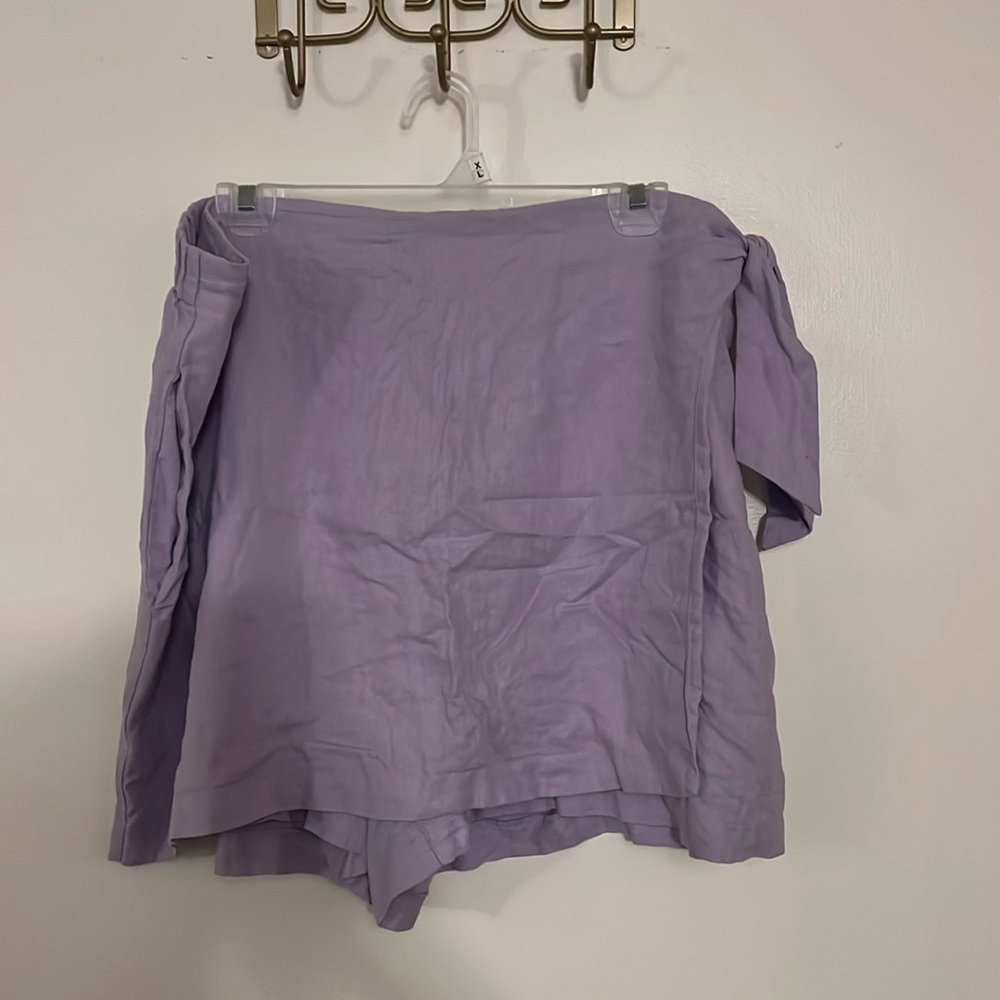 Old Navy lilac linen skirt size extra large